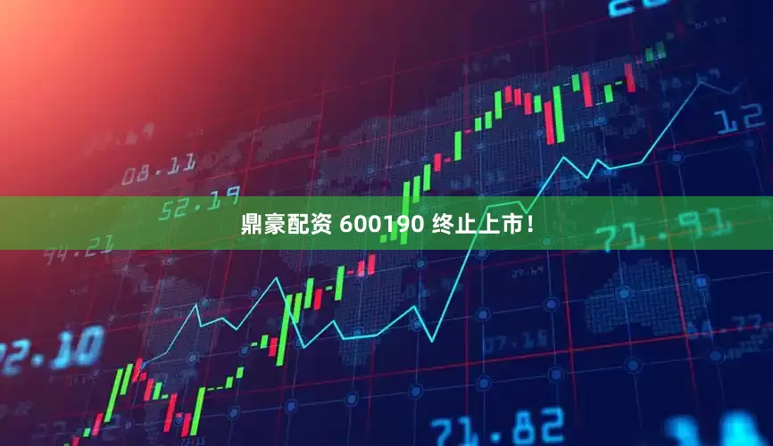 鼎豪配资 600190 终止上市！